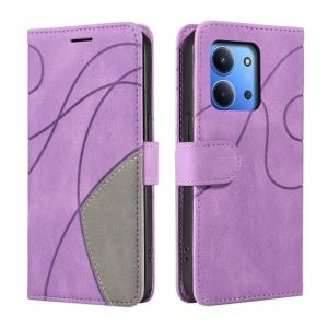CXTcase Coque pour Xiaomi Redmi 15C (173mm) 4G/5G, Housse Portefeuille en PU Cuir, Flip Cover avec Support, Flip Case avec Protection Anti-Choc &Eacute;tui pour Xiaomi Redmi 15C, Violet (Zhongtian Technology Company, neuf)