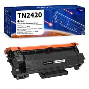 Skydo TN2420 2410 Cartouche de Toner Compatible pour Brother DCP-L2510D DCP-L2530DW DCP-L2550DN HL-L2310D HL-L2350DW HL-L2370DN HL-L2375DW MFC-L2710DW MFC-L2710DN MFC-L2730DW MFC-L2750DW(Noir, 1-Pack) (Skydo-EU, neuf)