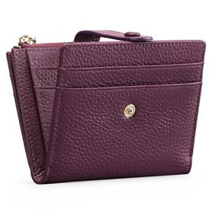FALAN MULE Portefeuille Femme Porte Carte de Credit Cuir avec RFID Blocage Portefeuille Slim Porte-Monnaie Monnaie Femmes Portefeuille (FALAN MULE UK, neuf)