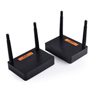 measyExtension hdmi sans Fil measy transmetteur et récepteur hdmi sans Fil Full HD 1080p Streaming Audio vidéo Depuis PC, DVD, lecteurs ect vers TV et projecteurs (FHD676) (Wireless Transmetteur HDMI sans, neuf)