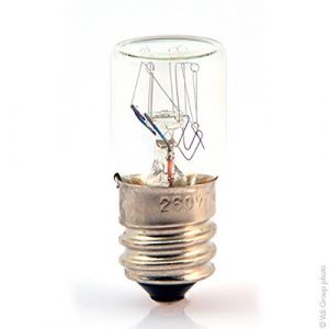 lampe miniature - e14 - 16 x 35 - 260 volts - 7 watts - orbitec 117303 (prozic, neuf)