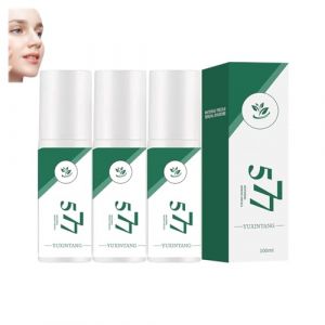 Huile essentielle anti-taches de rousseur améliorée, spray anti-taches de rousseur 577, raffermissant, réduit les ridules, hydratant et éclaircissant, sérum anti-mélasma blanchissant 577 (3pcs) (SKZKK, neuf)