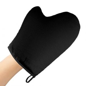 de bronzage, pour autobronzant, sans | Applicateur floqué ultra doux lavable en machine avec pouce pour lotions pulvérisées pour le visage, femme et homme (ZhuoRuiChiJunShangMao, neuf)