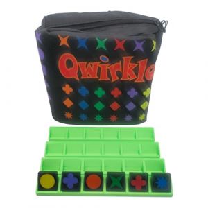 G&eacute;n&eacute;rique 4 Supports pour jetons pour qwirkle Voyage (Vert) (pltcrea, neuf)