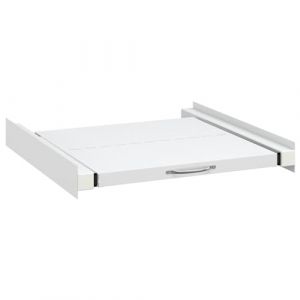 Tidyard Kit pour Tour de Lavage-s&eacute;chage avec &eacute;tag&egrave;re coulissante, Socle Linge Base R&eacute;hausseur de Machines, Support Machine &agrave; Laver pour &Eacute;lectrom&eacute;nager, R&eacute;frig&eacute;rateur, Frigo (Ye-Faxang, neuf)