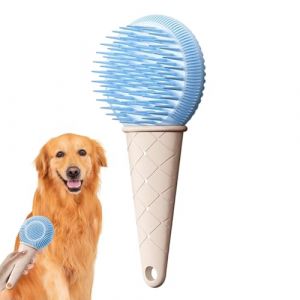 Brosse pour animaux de compagnie pour chiens | &Eacute;pilation des poils morts | Brosse de toilettage pour chat, pour sous-poil nou&eacute;, poils longs, courts, moyens, grands, grands, abris de maison, voyage (XiuJuanShangMao, neuf)