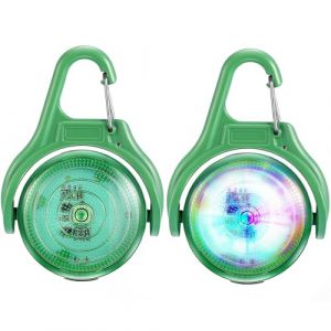 WGIDSKKI Cartable Clignotant R&eacute;flecteurs pour Enfants, Lumi&egrave;res de S&eacute;curit&eacute; LED Clignotantes Etanche, 4 Modes, Lumi&egrave;re de S&eacute;curit&eacute; Rechargeable par USB, pour Cartable, Animaux de Compagnie, V&eacute;lo (WILDWEAVERANE TRADING LTD, neuf)