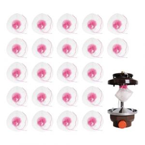 22 pièces Housse de lampe de camping,Manchons de lampe à gaz,Manchon de lampe de camping,Chaussettes de lanterne,Manchon de lampe à gaz,Housse de lampe à gaz,convient pour le camping, les voyages (SCDZ-EU, neuf)