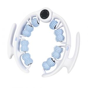 Rouleau de Massage Anti-Cellulite 360&deg; Manuel, Masseur AntiCellulite Manuel, Rouleau Musculaire 14 Roues pour Jambes Cuisses Fesses, Massage Anti Cellulite pour D&eacute;tente Musculaire (Bleu 14) (Aoninke  Direct, neuf)