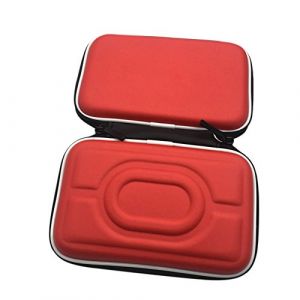 MeijunterÉtui de transport EVA dur Housse de sac à dos boîtier étui pour Nintendo Gameboy Advance GBA Gameboy Color GBC Console (Rouge) (Junjunsieu, neuf)