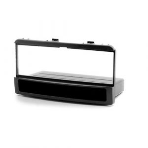 CARAV Kit d'installation de façade d'autoradio 1-DIN pour Ford Fiesta 1995-2001, Focus 1998-2004, Galaxy 2000-06, Mondeo 1996-2003, Cougar, Puma 1998-2002, Escape, Maverick 2000-07, Explorer 1994-2001, Transit 2000-05, Jaguar S-Type 1999-2006, GEELY Otaka