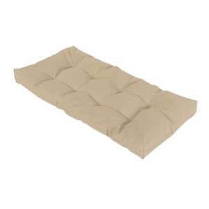 Coussin de Banc Extérieur 1 2 3 ou 4 places, 8cm Coussins de Balancelle Jardin Imperméable Antidérapant Mobilier d'extérieur Coussin d'assise Rectangulaire Pour Terrasse Fenêtre,Beige,50x50cm (duyonguk, neuf)