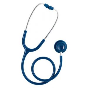SPENGLER Dual Pulse, Stéthoscope d’Auscultation Générale, Double Pavillon, Léger, Bonnes Performances Acoustiques, Polyvalent (Marine) (adom medical conseil, neuf)