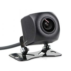 Caméra de recul, Objectif fisheye 12V1A, Webcam de recul de Voiture avec Angle de Vision Parfait de 160 °, Vision Nocturne, pour camionnette SUV Minivan Tracteur Semi-remorque (CUQI, neuf)