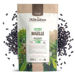 Graines de Nigelle Bio - 1 kg - Nigella Sativa (123PLANTES, neuf)