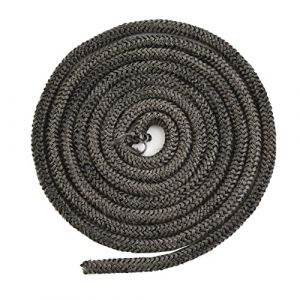 Joint de Porte de poêle à Bois, Corde de poêle de 9 mm, Joint Rond en Fibre de Verre 3 mètres,Joint Réfractaire insert cheminée joint porte poele a bois, joint tresse poele a granule pour Poele a Bois (GreenandHouse, neuf)