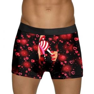 G&eacute;n&eacute;rique Boxer Saint Valentin Homme, Boxer Homme Fantaisie Humour Lingerie Sexy Homme Hot Homme Personnalis&eacute; Photo Calecon Personnalise Homme Mariage Calecon Amour Homme Cadeau Homme Couple (IHUAE, neuf)