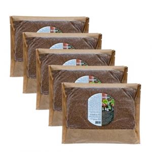 Skaza Bokashi Organko Activateur de Compost EM (Micro-Organismes Efficaces) &ndash; Activateur EM pour D&eacute;chets de Cuisine, Composteur et Engrais Naturel &ndash; 5X 1 kg (Skaza Exceeding Expectations, neuf)