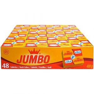 Jumbo - GALLINA BLANCA S.A.U. - Cubes de bouillon d&eacute;shydrat&eacute;s avec vitamine A - 48 unit&eacute;s - 480 grammes au total (PAStation, neuf)