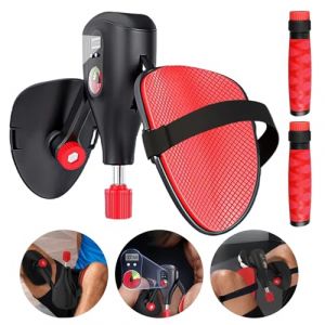 Hip Trainer Exerciseur, Plancher Pelvien Exerciseur, Appareil Musculation Fessier avec Compteur & Réglage De La Résistance, Entraîneur De Muscle Pelvien, Entraîneur Hanches pour Hanches, Jambes (DING VICTORY LIMITED, neuf)