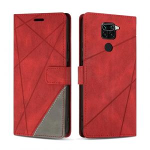 SONWO Coque pour Redmi Note 9 / Redmi 10X 4G, Protection Housse Etui en Cuir PU Portefeuille avec Emplacements Cartes et Fonction Support pour Redmi Note 9 / Redmi 10X 4G, Rouge (SONWO EU STORE, neuf)