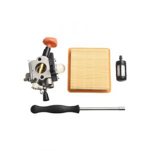 Gettimore Kit carburateur pour FS89 FS91 FS111 FS131 HT102 HT103 4180-120-0615 Remplacement pour KM 91 R KM 111 R HT 102 HT 103 FS 89 FS 89 R FS 91 FS 91 FS 91 R FS 11 1 FS 111 R FS 111 pour RX FC 91 (YunNiForm, neuf)