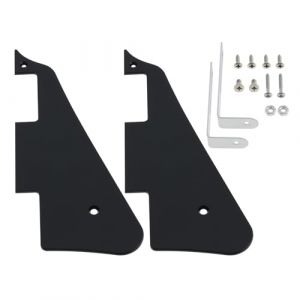 SG Store 2 Lot Plaques de Protection pour Guitare LP Plaque de Protection Avant et Arrière pour Guitare électrique Noir avec Support de Montage (Sundry Goods Store, neuf)