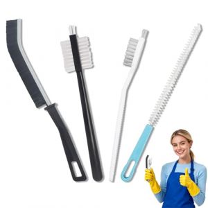 Brosses de Nettoyage Lot de 4 Compatibles avec Thermomix TM6 TM5 TM31 TM21, Brosses en Nylon pour Bouteilles, Couteaux, Verres, Pailles et Ustensiles de Cuisine (Parts Ins, neuf)