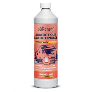 Bio-Chem - Additif sanitaire pour Eau de rin&ccedil;age 1L - Nouvelle Formule avec microorganismes - Produit WC nettoyant pour Toilettes s&egrave;ches de Camping et Camping Car (bio-chem, neuf)
