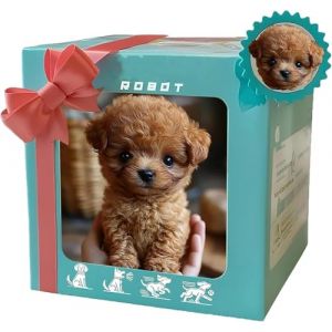 Générique Chien Robot,Chien Interactif,Chien Qui Marche Et Aboie,Animal De Compagnie Interactif Intelligent Qui Marche, Aboie Et Remue L'ia for Adultes, Cadeau (A1) (meshowp, neuf)
