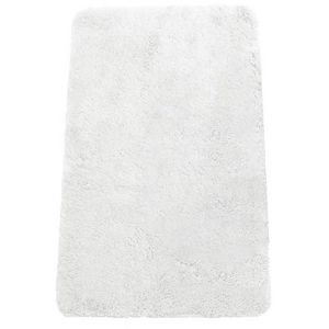 Brandsseller Tapis de Salle de Bain 70 cm x 120 cm Tapis de Bain Lavable Antidérapant Microfibre Douce Rectangulaire - Blanc (brandsseller, neuf)