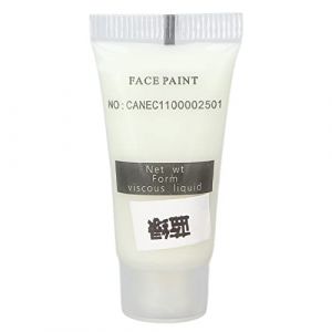 HOSEONFN Peinture lumineuse pour le bricolage, phosphorescente pour Halloween et les f&ecirc;tes, durable et respectueuse de la peau pour le nail art et facile &agrave; enlever (bleu-vert) (HOSEONFN, neuf)