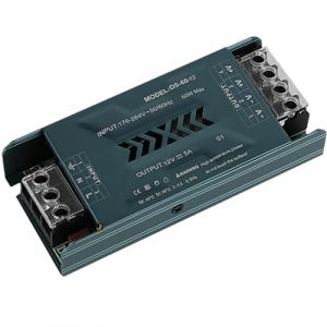 JOYELEC Transformateur LED Driver 110V 220V AC à 12V DC Convertisseur 60W 5A Power Supply Ultra Mince Transfo Adaptateur Alimentation, d'alimentation Basse Tension Transfo LED de Tension Constante (wenzhoumaozhoudianqikejiyouxiangongsi, neuf)