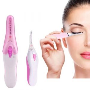 QUXVUIS Recourbe-cils chauffant Portable pour recourber les cils sans effort, recourbe-cils &agrave; chauffage &eacute;lectrique, recourbe-cils sans couture (ataloger, neuf)