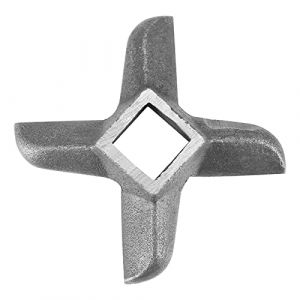 Couteau Hachoir &agrave; Lame, Viande en Acier Professionnel en Forme de Croix 22 N8 G Hachoirs &agrave; Lame Partie 8 Nife pour Grille N 32 Hachoir &agrave; Viande de Cuisine (N&deg;10) (Reminnbor, neuf)