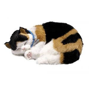Perfect Petzzz ® Chat Calico Qui respire The Original Breathing Pet New Huggable Soft Version Plush Toy Gift Bundle (Perfect Petzzz, neuf)