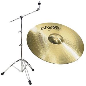 Paiste 101 20 Cymbale Ride + perche de cymbale (keepdrum, neuf)