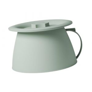 MagiDeal Pot d'urinoir à crachoir, Pot de chambre avec couvercle, bassin de lit facile à nettoyer, polyvalent pour chambre à coucher intérieure, femme, homme, D (Grand Plaisir 360, neuf)