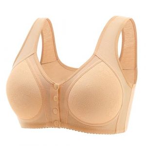 Soutien Gorge Ouvert Devant sans Armature Brassière Sport Ouverture Devant Soft BH Soutien-Gorge Femme Soutien Gorge Pas Cher Brassières Fitness Yoga Sleep Lingerie (sampleus, neuf)