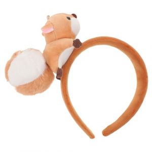 Healvian Serre-t&ecirc;te &eacute;cureuil en peluche : accessoire de cosplay en peluche pour d&eacute;guisement d'&eacute;cureuil, serre-t&ecirc;te pour photomaton, pour carnaval, f&ecirc;te de No&euml;l (Le Sengyu, neuf)