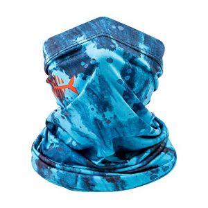 Bassdash Cache-Cou Multifonction, Bandeau Bandana, Foulard, Masque Facial UPF 50 +, Protection UV Multifonction, &eacute;charpe Magique, Bandeau &eacute;lastique pour l'&eacute;quitation, la Moto, la randonn&eacute;e, la p&ecirc;che (Bassdash-UK, neuf)