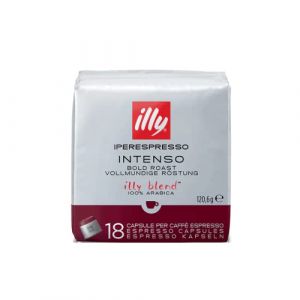Illy Caf&eacute; Iperespresso Torr&eacute;faction fonc&egrave;e - Set 2 bo&icirc;tes de 18 capsules la bo&icirc;te (LOGAN MALL, neuf)