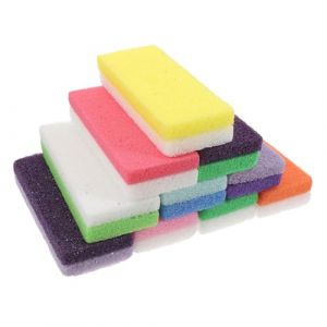 OATIPHO 10 Pièces Pierre épurateur de pieds lime à pied dissolvant de callosités gommage exfoliant les pieds Outil exfoliant pour les pieds brosse de nettoyage des pieds Polyuréthane (Tsun Ki-sung, neuf)