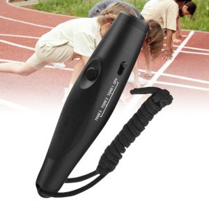 Sifflet Darbitre Electronique Professionnel, Sifflet Électronique Professionnel, Sifflet D'urgence Portable Avec 3 Tons Et 3 Niveaux, Sifflet D'arbitre, Sifflet De Sport Électronique, Pour Entraîneurs (TRUST AND BU, neuf)