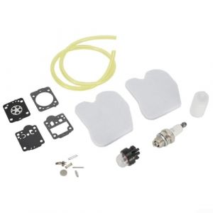 Kit d'entretien pour tron&ccedil;onneuse McCulloch CS340 CS380 avec filtre &agrave; air, filtre &agrave; carburant, kit d'amor&ccedil;age, ampoule et conduite de carburant (StellarSage, neuf)