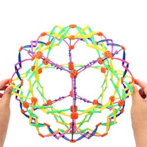 YNPQTDS Respiration Extensible, Balle Extensible, Jouet Sphère Respiration Extensible, Boule Magique Rétractable Et Changeable, Balle Respiratoire Extensible, Boule Magique en Plastique (Jienni, neuf)