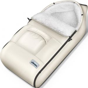 KIDUKU Chancelière pour Poussette - Sac de Couchage bébé Lavable | Couvre-Pieds pour Coque bébé avec Fermeture éclair et Grande Poche (DWD-Company, neuf)