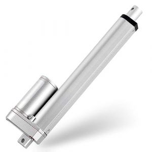 Koncey Actionneurs &agrave; Mouvement Lin&eacute;aire 12V/24V Moteur Actionneur Lin&eacute;aire &Eacute;tanche IP65, Max 2000N V&eacute;rin &eacute;lectrique avec Fin de Course(Size:250mm-50mm/s-300N(30KG),Color:24V) (Koncey SHOP, neuf)