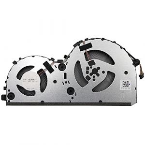 RTDPART Ventilateur CPU pour Ordinateur Portable pour Lenovo L340-15IRH L340-17IRH Gaming 5F10S13887 DC28000E1D0 NS85B24-18K01 DC05V 1.00A Nouveau (LINDA Laptop Part, neuf)