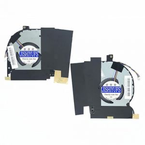 JISHIYUFS Nouveau CPU+GPU Ventilateur de Refroidissement pour Dell Alienware M15 R1 AWM17-7219SLV-PUS 2019 Series DFS5K223052830 FLF5 and DFS5K221153710 FLF3 OPDMMO DC5V 0.5A Fan (LEQIJUN, neuf)